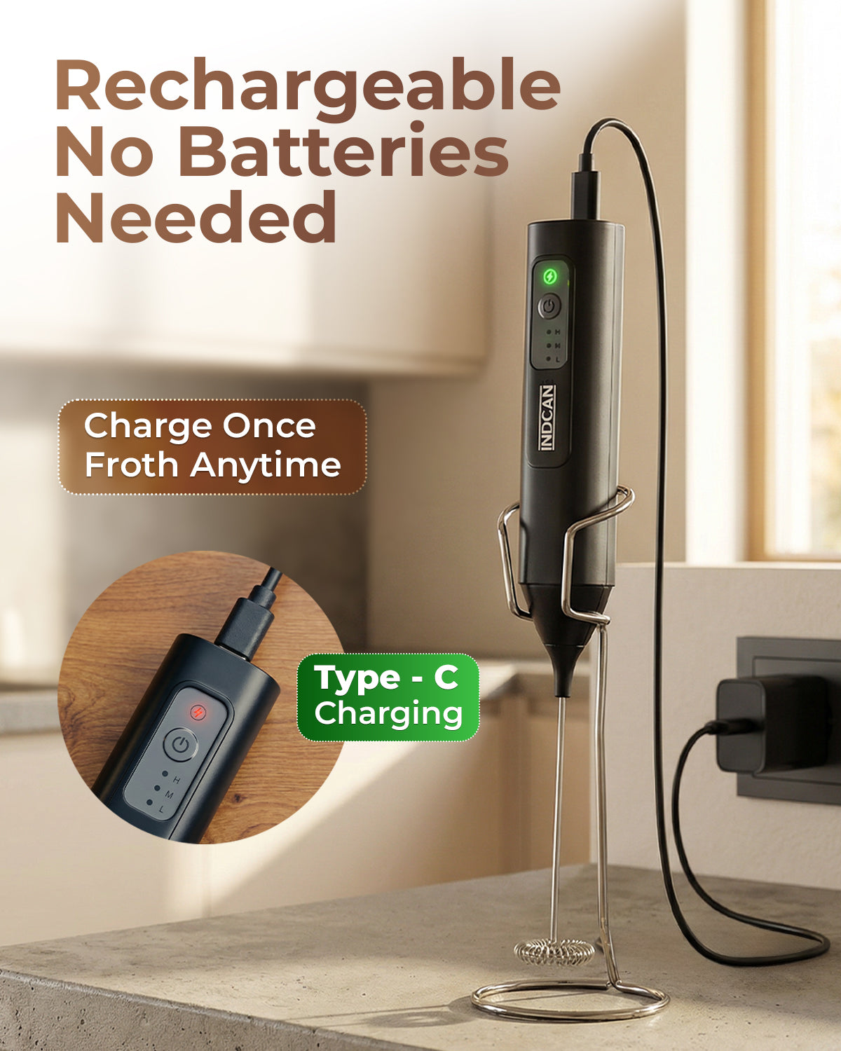 Indcan Milk Frother Elite