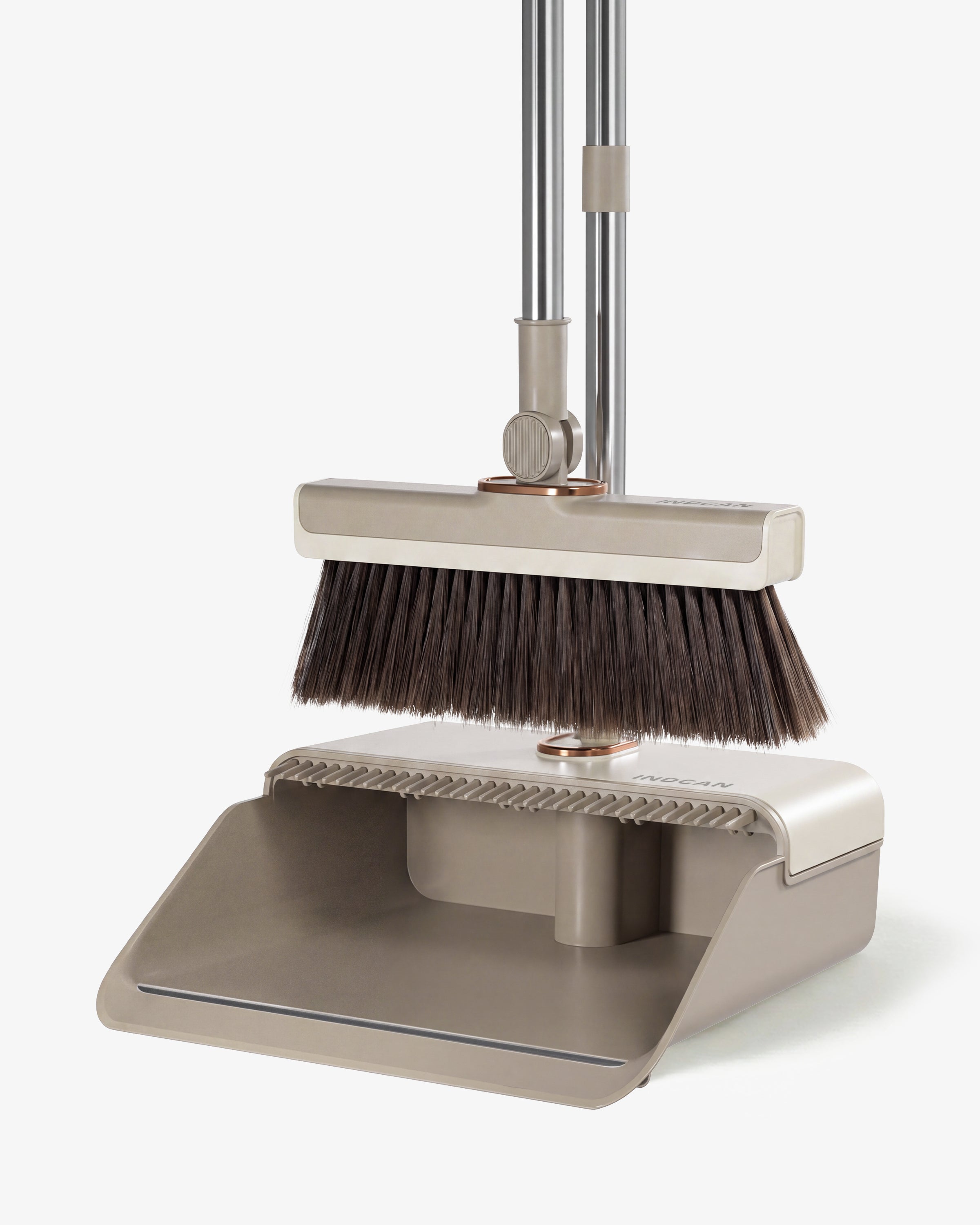 INDCAN® Broom & Dustpan Santra Pro