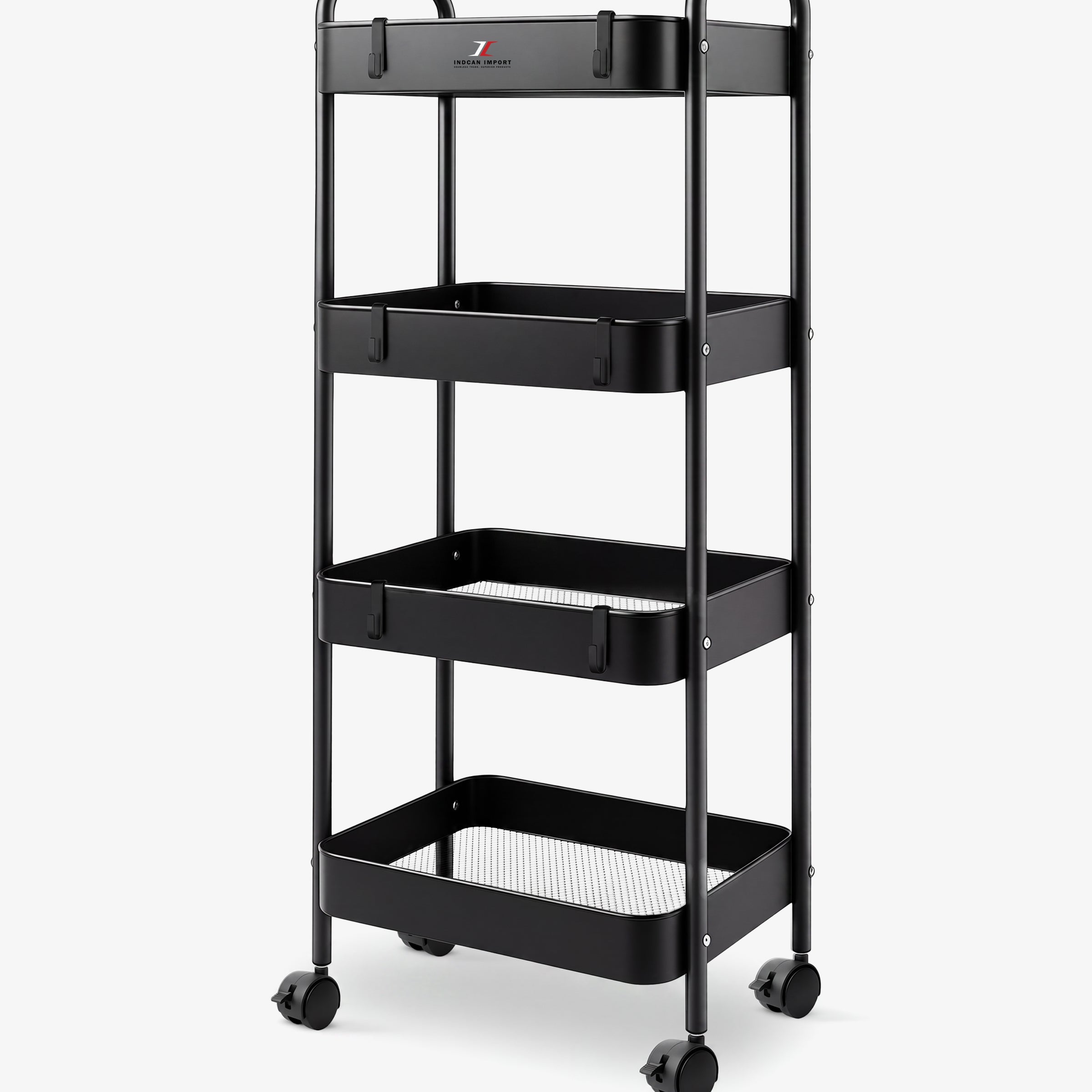 INDCAN® 4-Tier Storage Trolley